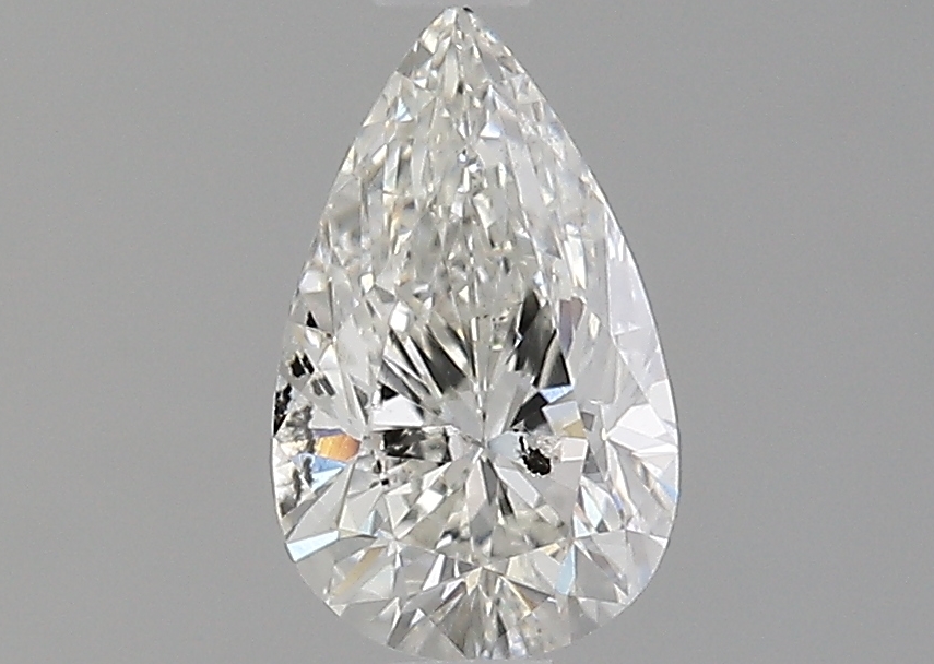 0.91 Carat Pear Cut Natural Diamond